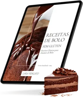 Livro de receitas Bolos Sem Glúten